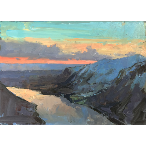Last light over Wast Water Lake District, 2024